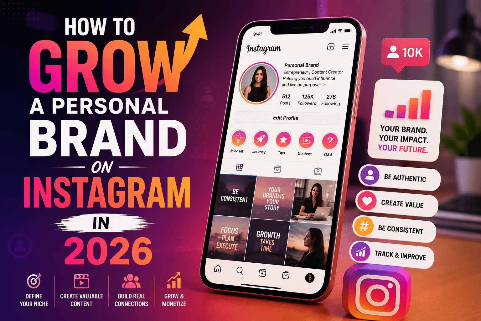 How to Grow a Personal Brand on Instagram in 2026