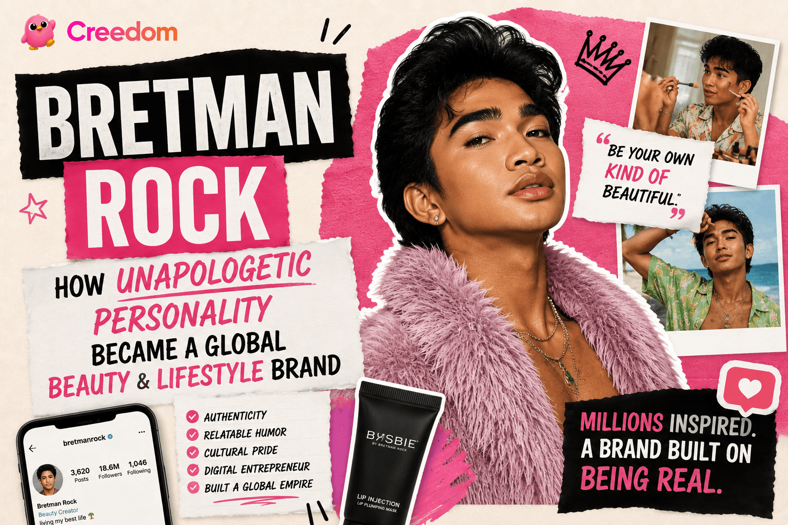 Bretman Rock: How Unapologetic Personality Became a Global Beauty & Lifestyle Brand